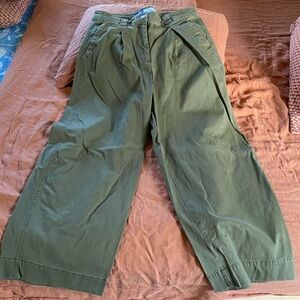 Old Navy Olive Wide-Leg Pants